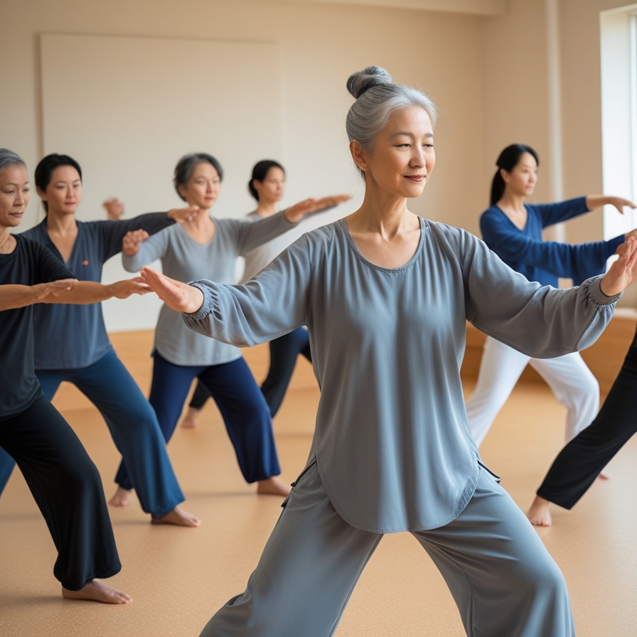 Tai Chi practice at Vortexbridge